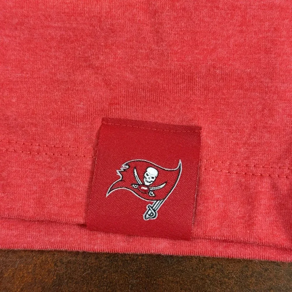 Men's Tampa Bay Buccaneers Stated Short Sleeve T-Shirt raise the flags Nike Sm